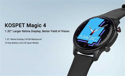 Kospet magic 4 intelligent watch